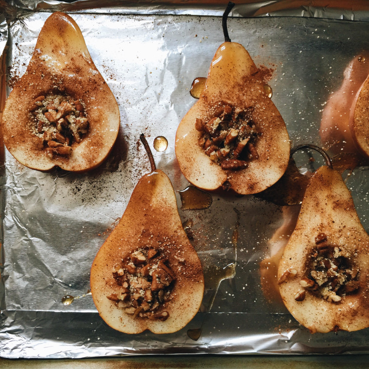 @marylauren - baked pears recipe